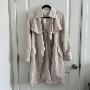 Aritzia Babaton Trench Coat - Light Beige (S)
